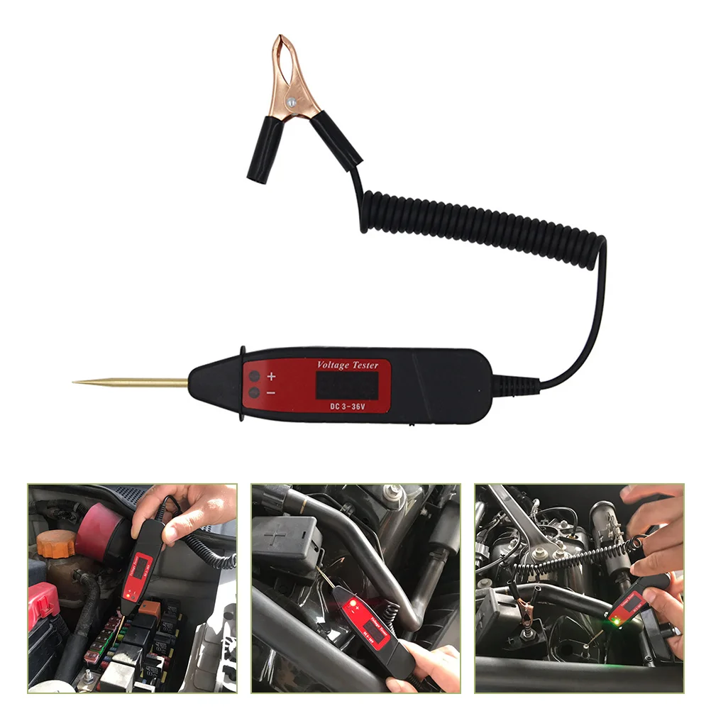 Test Light Tester Automotive Voltage Display Volt Electrical Pen Continuity Digital Maintenance Car 12V Tools Circuit Kit Fuse
Test Light Tester Automotive Voltage Display Volt Electrical Pen Continuity Digital Maintenance Car 12V Tools Circuit Kit Fuse
