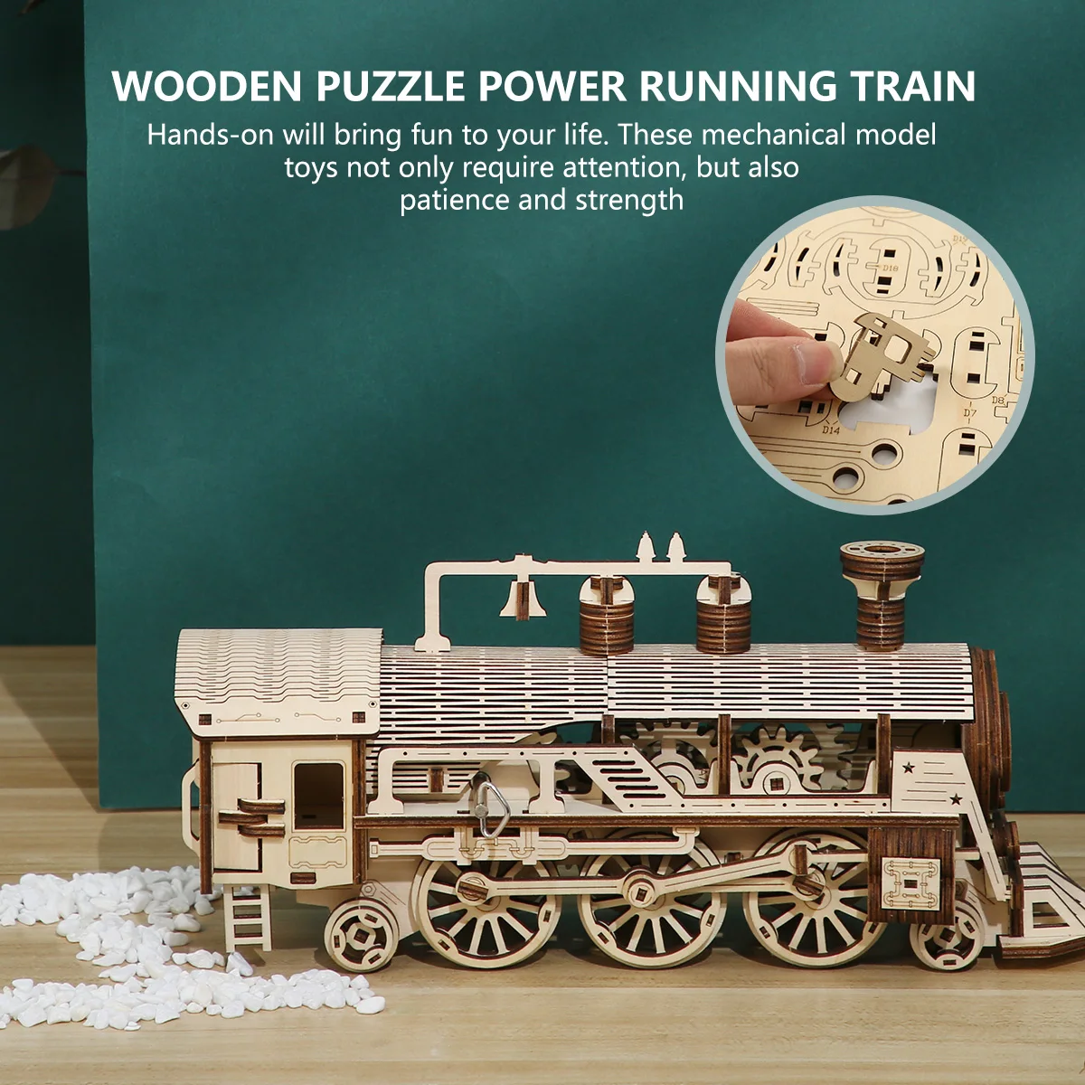 3D Wooden Train DIY Movable Steam Train Model toy Mechanical Building Block Kits Assembly Toys Gift for Children Adult
3D Wooden Train DIY Movable Steam Train Model toy Mechanical Building Block Kits Assembly Toys Gift for Children Adult