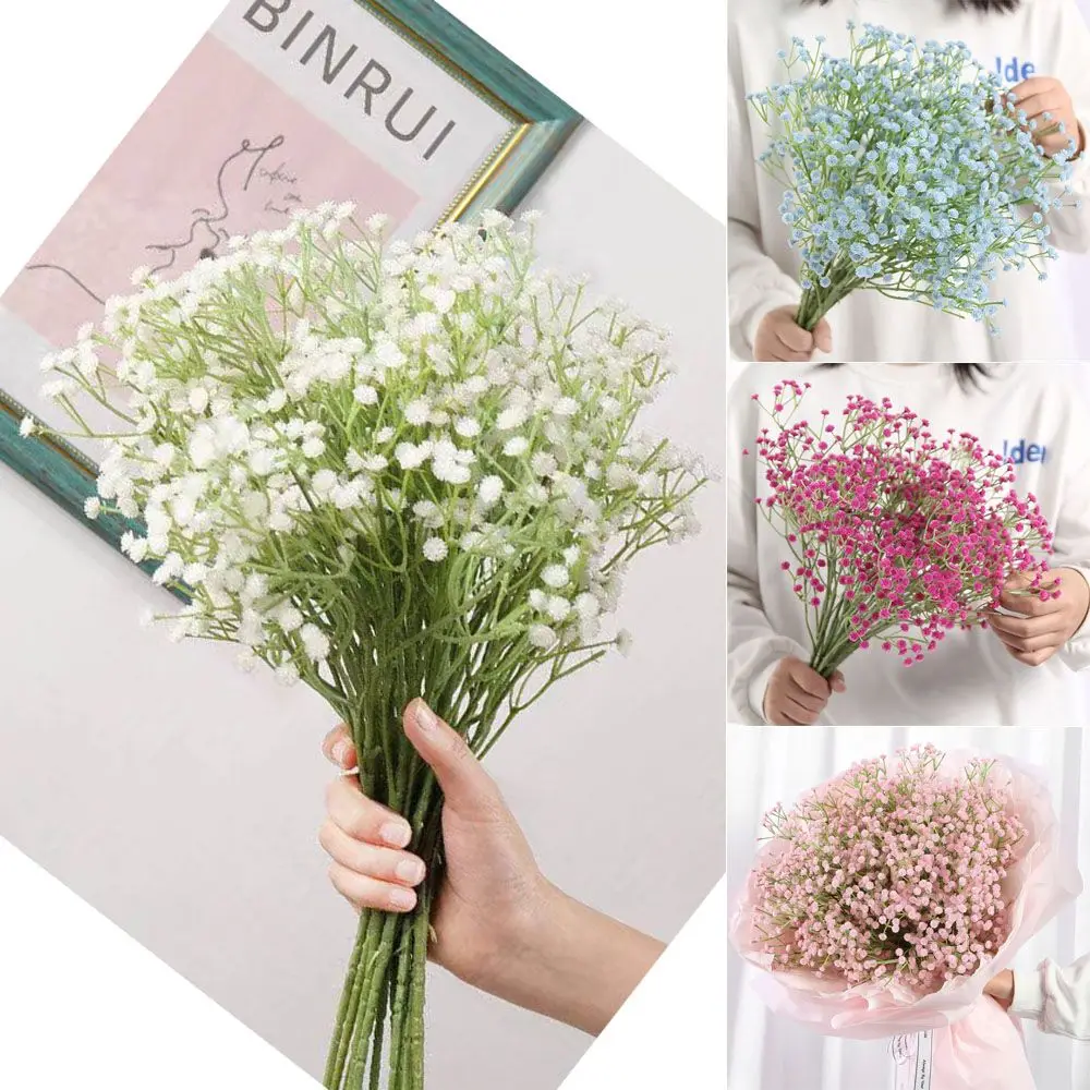 Bridal Bouquet Home Decor Wedding Supplies 64cm Fake Flower Artificial Gypsophila Immortal Flower Baby's Breath
Bridal Bouquet Home Decor Wedding Supplies 64cm Fake Flower Artificial Gypsophila Immortal Flower Baby's Breath