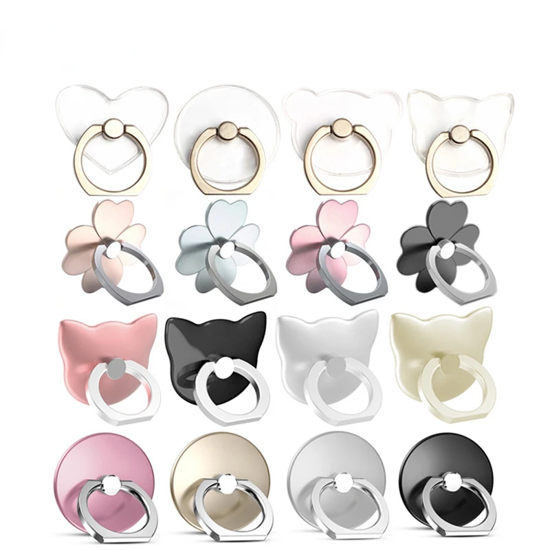 Phone Ring Holder Universal Mobile Phone Grip non-slip Metal/Plastic Fashion Finger Ring for Phone/Tablet Holder Stand Cat/Bear
Phone Ring Holder Universal Mobile Phone Grip non-slip Metal/Plastic Fashion Finger Ring for Phone/Tablet Holder Stand Cat/Bear