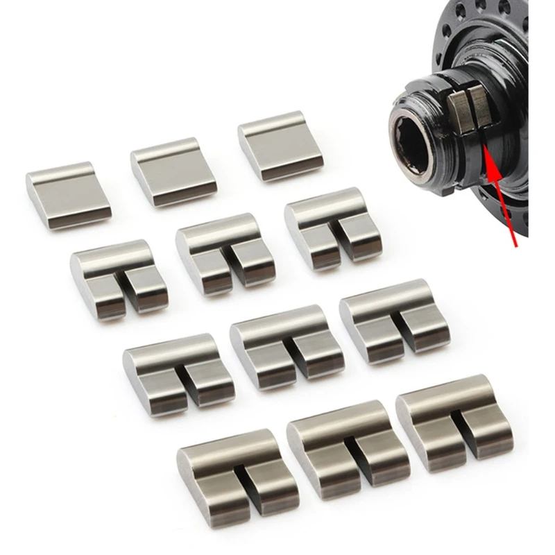 3 Pcs/Set Bike Pawl Bicycle Hub Cassette Driver Ratchet Pawl Wear-resistant R1.45/R2.4/R2.5 for Bike Maintenance Repair 24BD
3 Pcs/Set Bike Pawl Bicycle Hub Cassette Driver Ratchet Pawl Wear-resistant R1.45/R2.4/R2.5 for Bike Maintenance Repair 24BD