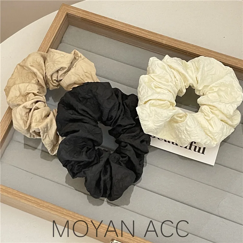 Simple Solid Color Bubble Texture Sense Large Intestine Scrunchie Net Red Head Rope Croquettes Head French Rubber Band
Simple Solid Color Bubble Texture Sense Large Intestine Scrunchie Net Red Head Rope Croquettes Head French Rubber Band