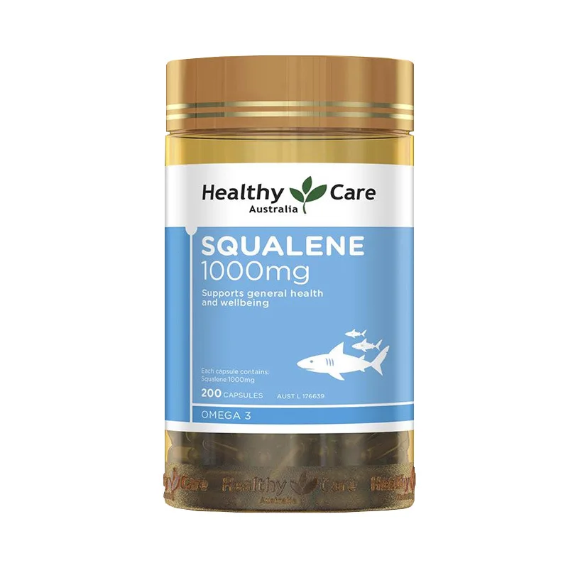 Australia Healthy Care Squalene 200 Tablets HC Cod Liver Oil Essence Adult Heart and Mind Protection Refreshing Anti-Fatigue
Australia Healthy Care Squalene 200 Tablets HC Cod Liver Oil Essence Adult Heart and Mind Protection Refreshing Anti-Fatigue