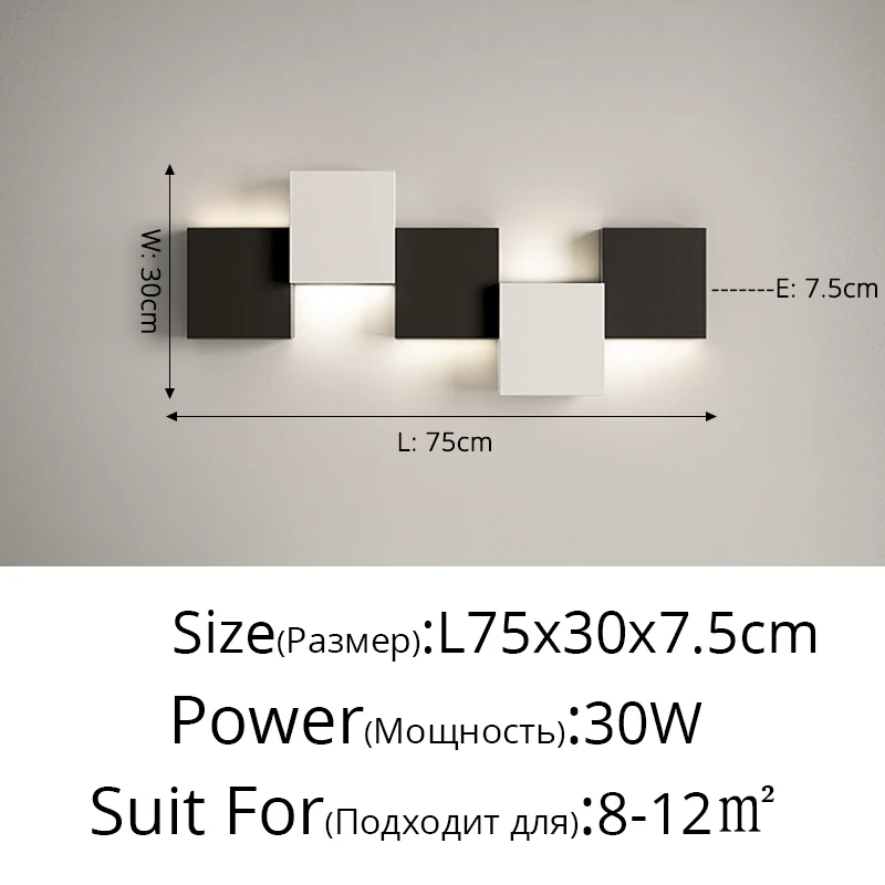YICOLUX Настенные светильники LED черные белые 2/3/5 штук
YICOLUX Настенные светильники LED черные белые 2/3/5 штук