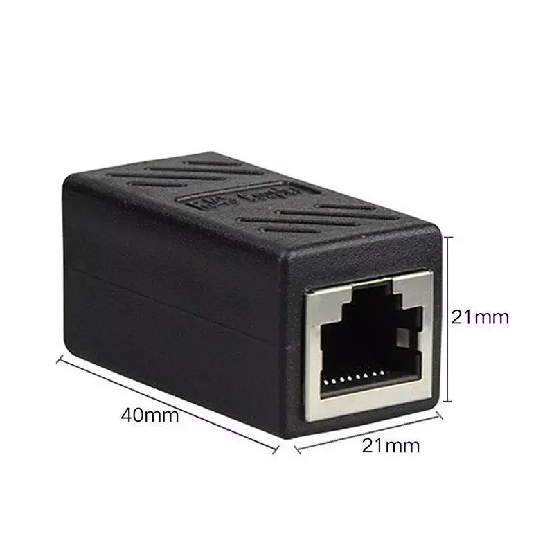1Pc/2Pcs CAT6 Network Ethernet RJ45 Female – Female LAN Connector Network Adapter Coupler
1Pc/2Pcs CAT6 Network Ethernet RJ45 Female – Female LAN Connector Network Adapter Coupler