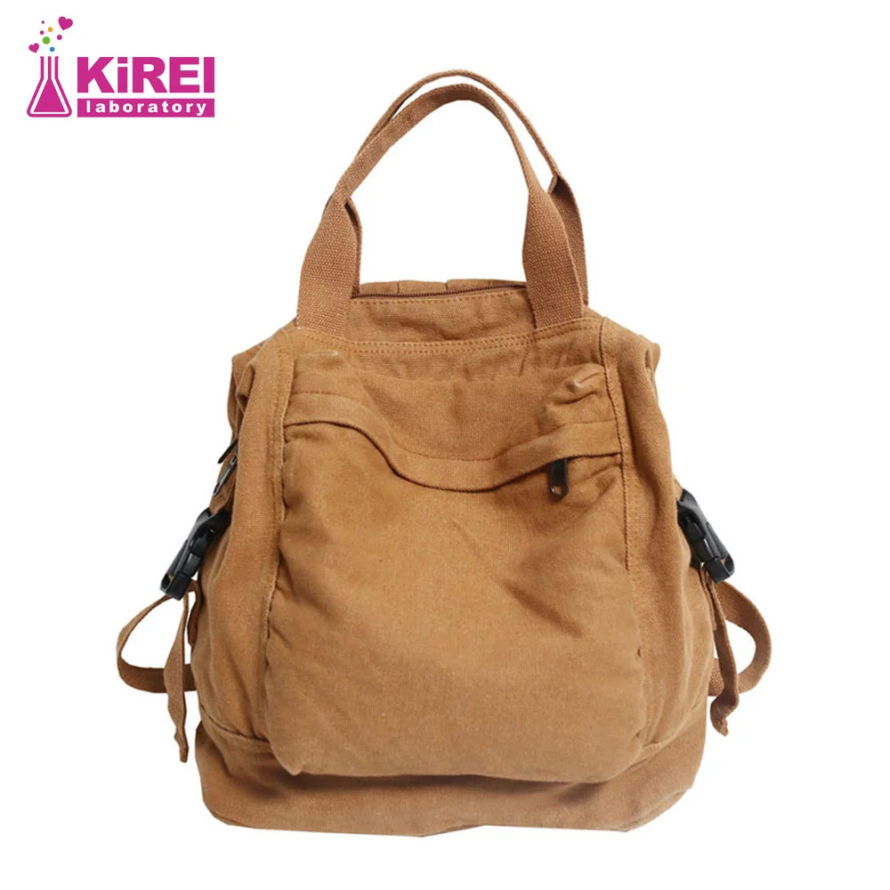 High capacity computer bag for young college students Fashion canvas handbag Women's backpack for travel storage
High capacity computer bag for young college students Fashion canvas handbag Women's backpack for travel storage