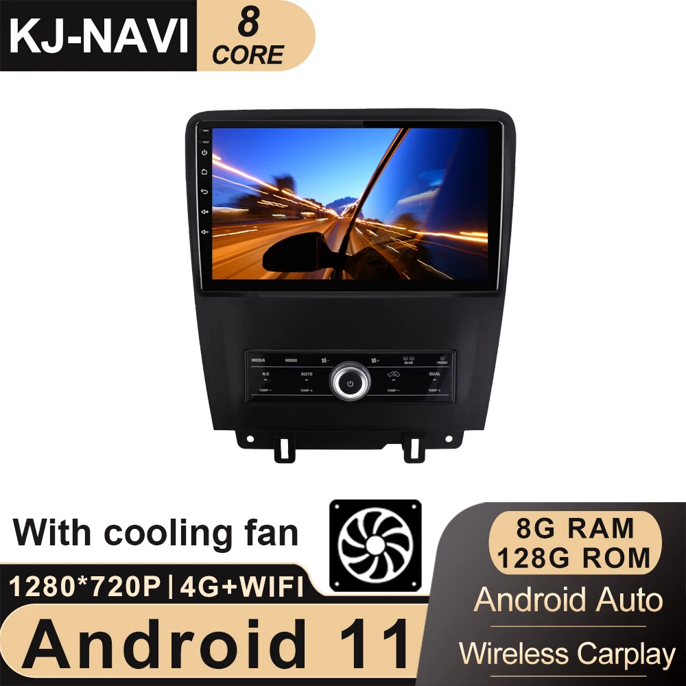 Мультимедийная магнитола для Ford Mustang 2009-2014, 10 дюймов, Android 11, GPS-навигация, без DVD
Мультимедийная магнитола для Ford Mustang 2009-2014, 10 дюймов, Android 11, GPS-навигация, без DVD