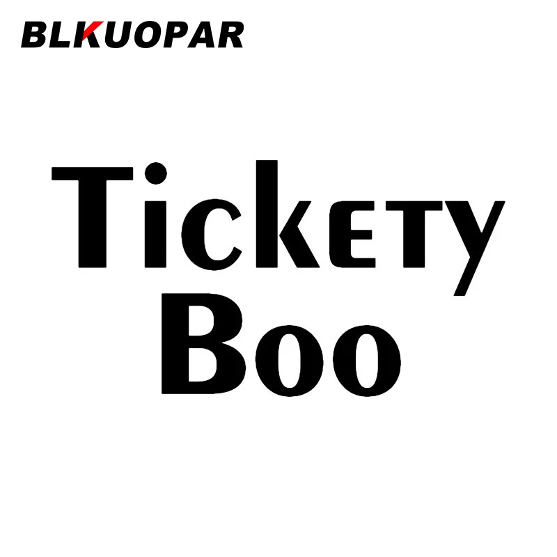 BLKUOPAR Tickety Boo стикер для автомобиля JDM креативная виниловая аниме наклейка защита от царапин солнцезащитный бампер украшение доски для серфи...
BLKUOPAR Tickety Boo стикер для автомобиля JDM креативная виниловая аниме наклейка защита от царапин солнцезащитный бампер украшение доски для серфи...