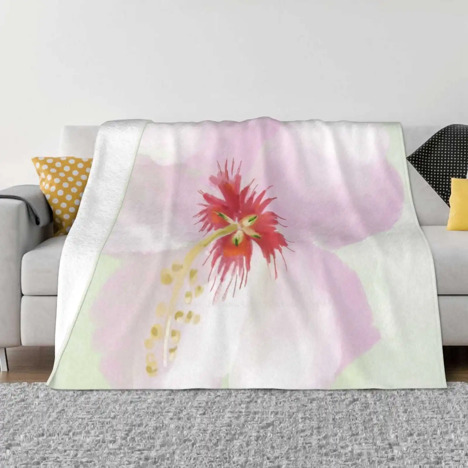 Pastel Pink Hibiscus On Pastel Green Background New Selling Custom Print Flannel Soft Blanket Hibiscus Original Art Pink
Pastel Pink Hibiscus On Pastel Green Background New Selling Custom Print Flannel Soft Blanket Hibiscus Original Art Pink