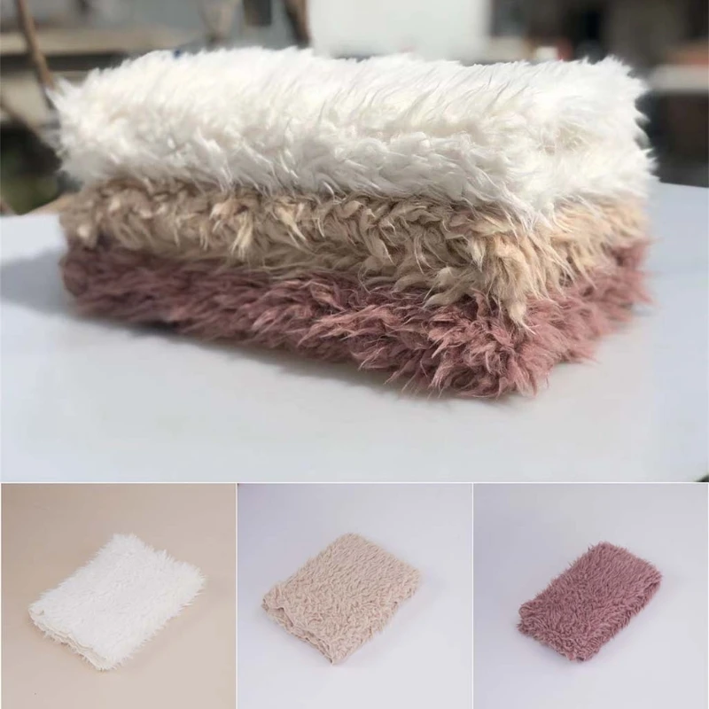 Newborn Photography Props Backdrop Baby Soft Faux Fur Blanket Infant Kids Fotografia Background Accessory
Newborn Photography Props Backdrop Baby Soft Faux Fur Blanket Infant Kids Fotografia Background Accessory