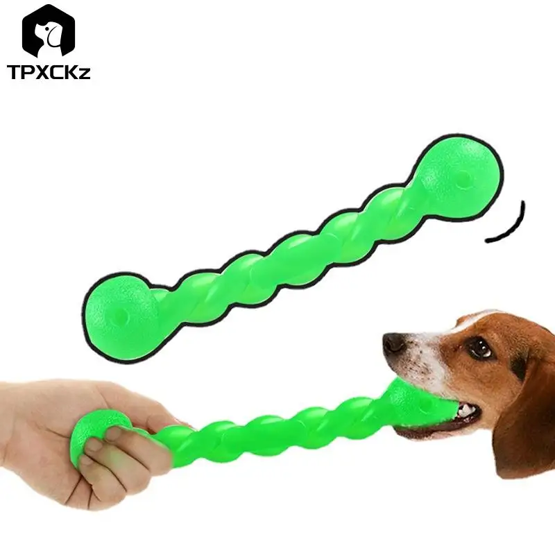 

New Dog Teeth Stick Rubber Dog Toy Rubber Molar Tooth Of The Pets Toys Dog Bite Resistant Molars Training Pet Accessories