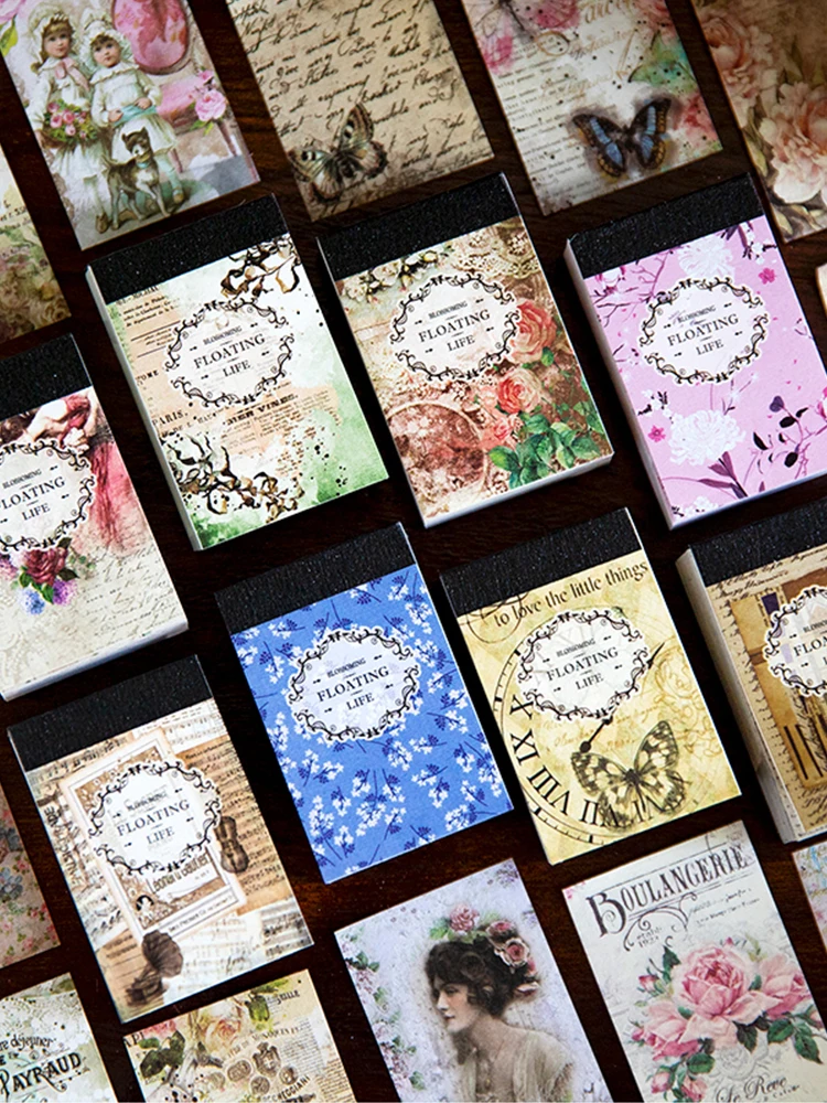 100pcs/pack Floral Materials Paper Mini Book DIY Scrapbooking Art Collage Photo Album Decor Junk Journal Craft Paper
100pcs/pack Floral Materials Paper Mini Book DIY Scrapbooking Art Collage Photo Album Decor Junk Journal Craft Paper