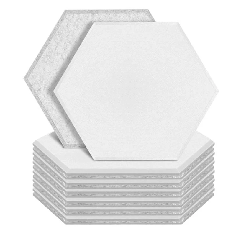 12 Pcs Hexagon Acoustic Panels Beveled Edge Sound Proof Foam Panels,Sound Proofing Padding,Acoustic Treatment for Studio
12 Pcs Hexagon Acoustic Panels Beveled Edge Sound Proof Foam Panels,Sound Proofing Padding,Acoustic Treatment for Studio