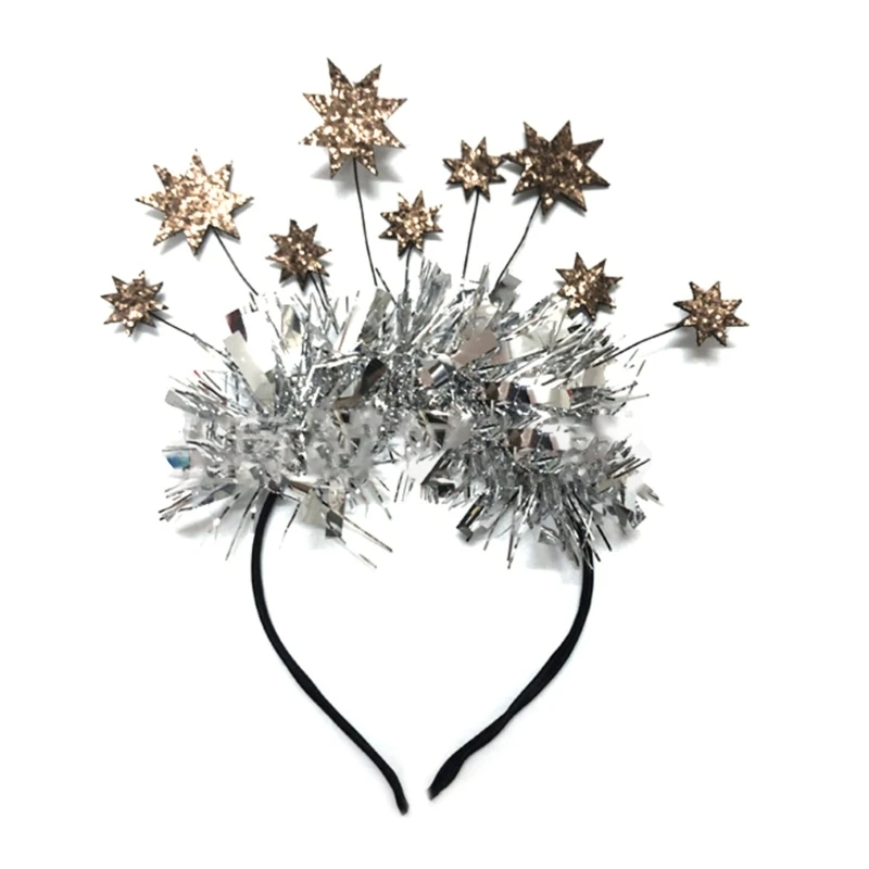 Valentines Day Tinsel 8-point Star Shape Shinning Hair Hoop Woman Makeup Headband for Festival Performances Hairband T8NB
Valentines Day Tinsel 8-point Star Shape Shinning Hair Hoop Woman Makeup Headband for Festival Performances Hairband T8NB