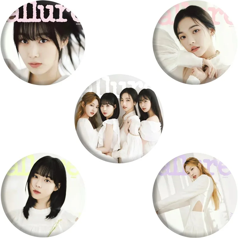 Брошь в стиле журнала Kpop Aespa, булавка, Значки для одежды, украшение для рюкзака, коллекция фанатов, корейские модные аксессуары 
Брошь в стиле журнала Kpop Aespa, булавка, Значки для одежды, украшение для рюкзака, коллекция фанатов, корейские модные аксессуары