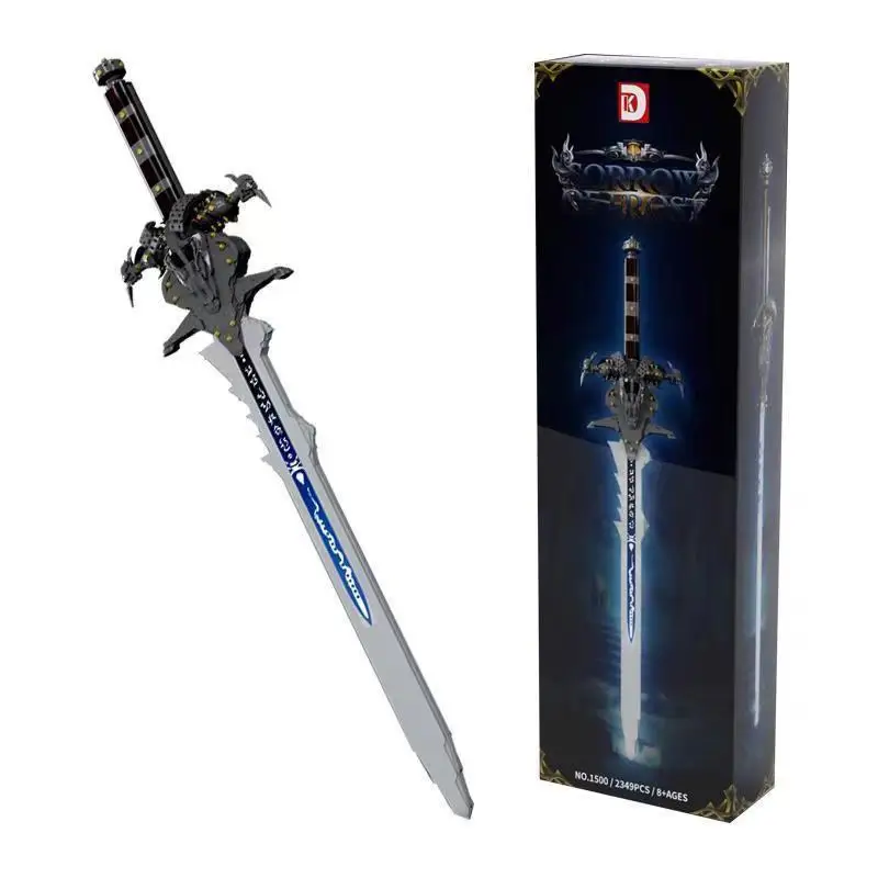 New Lich King Frost's Granule Standard Domino Sad Assembled Model Ornament Building Block Plastic Toy Gift Building Blocks
New Lich King Frost's Granule Standard Domino Sad Assembled Model Ornament Building Block Plastic Toy Gift Building Blocks