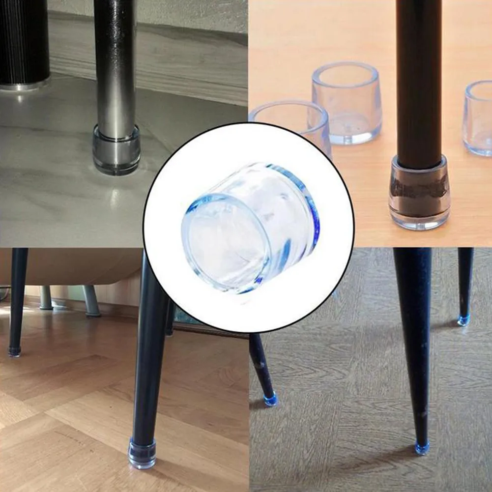 16pcs Table Chair Foot Cover Furniture Foot Pad Silicone Stool Foot Cover Anti Slip White Transparent Wear-resistant Keep Quiet
16pcs Table Chair Foot Cover Furniture Foot Pad Silicone Stool Foot Cover Anti Slip White Transparent Wear-resistant Keep Quiet