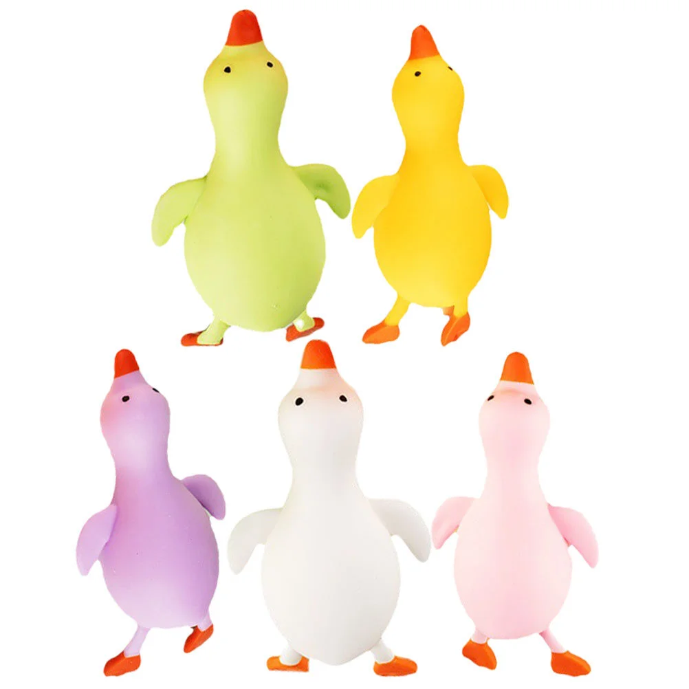 5 шт. маленькая Желтая утка, игрушки-сжималки для детей, смешные, компактные, портативные, эластичные 
5 шт. маленькая Желтая утка, игрушки-сжималки для детей, смешные, компактные, портативные, эластичные