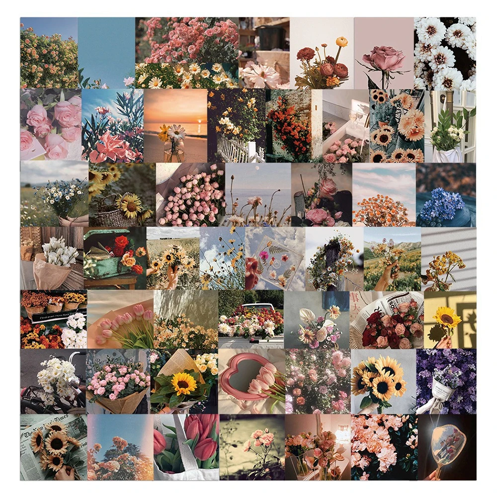 10/30/50PCS Literary Flower Stickers Suitcase Mobile Phone Guitar Refrigerator Waterproof Decorative Stickers Wholesale
10/30/50PCS Literary Flower Stickers Suitcase Mobile Phone Guitar Refrigerator Waterproof Decorative Stickers Wholesale