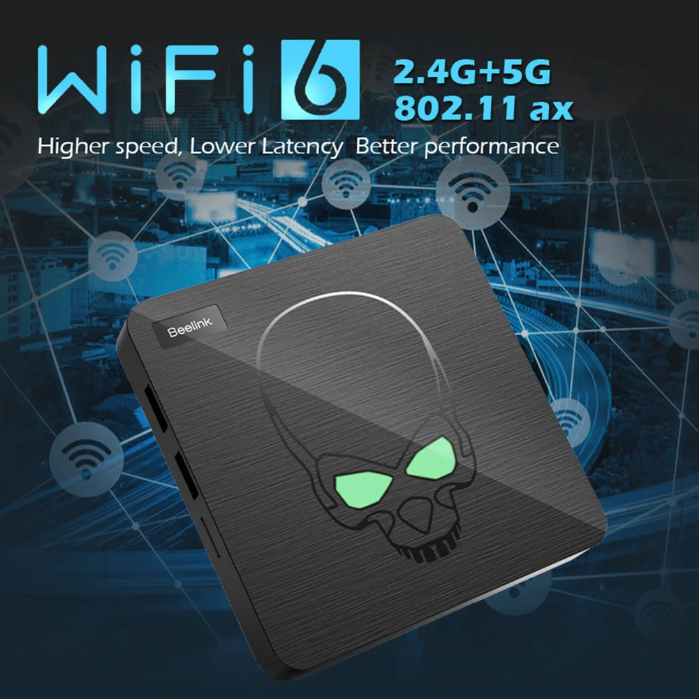 Beelink Super Console X King Retro Video Game Consoles WiFi 6 TV BOX For PS1/N64/S922 Android 9 Amlogic S922X With 61000+Games
Beelink Super Console X King Retro Video Game Consoles WiFi 6 TV BOX For PS1/N64/S922 Android 9 Amlogic S922X With 61000+Games