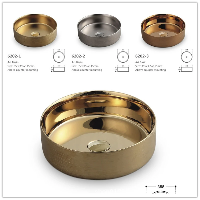 Retro Above Counter Basin Home Round Ceramic Art Wash Basin Luxury Golden Small Washbasin Commercial Sink Basins Set
Retro Above Counter Basin Home Round Ceramic Art Wash Basin Luxury Golden Small Washbasin Commercial Sink Basins Set