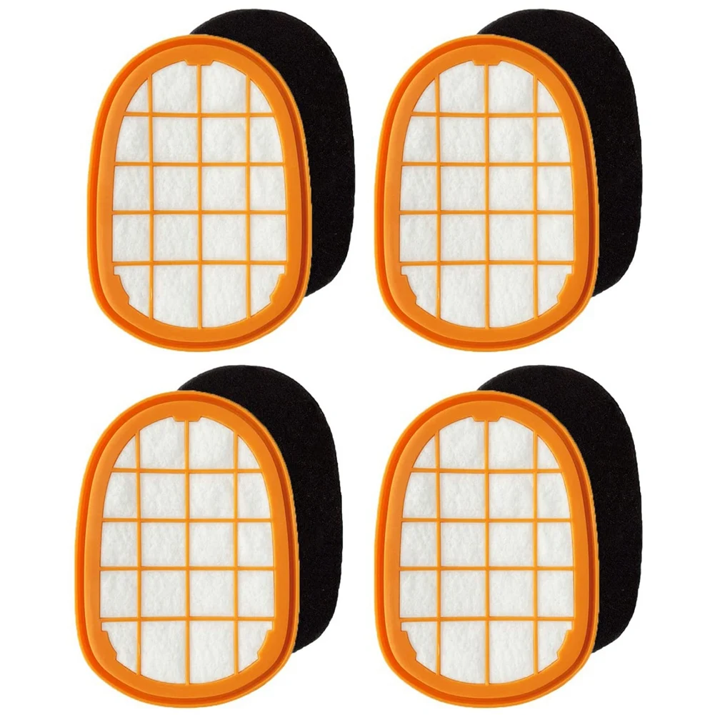 4 Pack FC5005/01 Replacement Filter Set Accessories for Philips SpeedPro Max Cordless Vacuum Cleaner FC6802, FC6812
4 Pack FC5005/01 Replacement Filter Set Accessories for Philips SpeedPro Max Cordless Vacuum Cleaner FC6802, FC6812