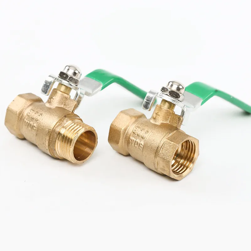 1/2'' Brass Ball Valve Male to Female Water Gas Oil Valve with lever handle Copper Plumbing Valve
1/2'' Brass Ball Valve Male to Female Water Gas Oil Valve with lever handle Copper Plumbing Valve