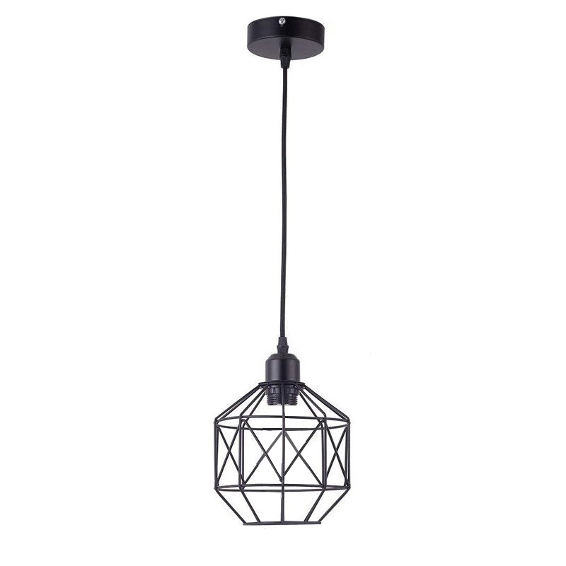 Metal Wire Iron Lampshade Retro Chandelier Vintage Lamp Cage Black Fashion Bedroom Lampshade Romantic Parlor
Metal Wire Iron Lampshade Retro Chandelier Vintage Lamp Cage Black Fashion Bedroom Lampshade Romantic Parlor