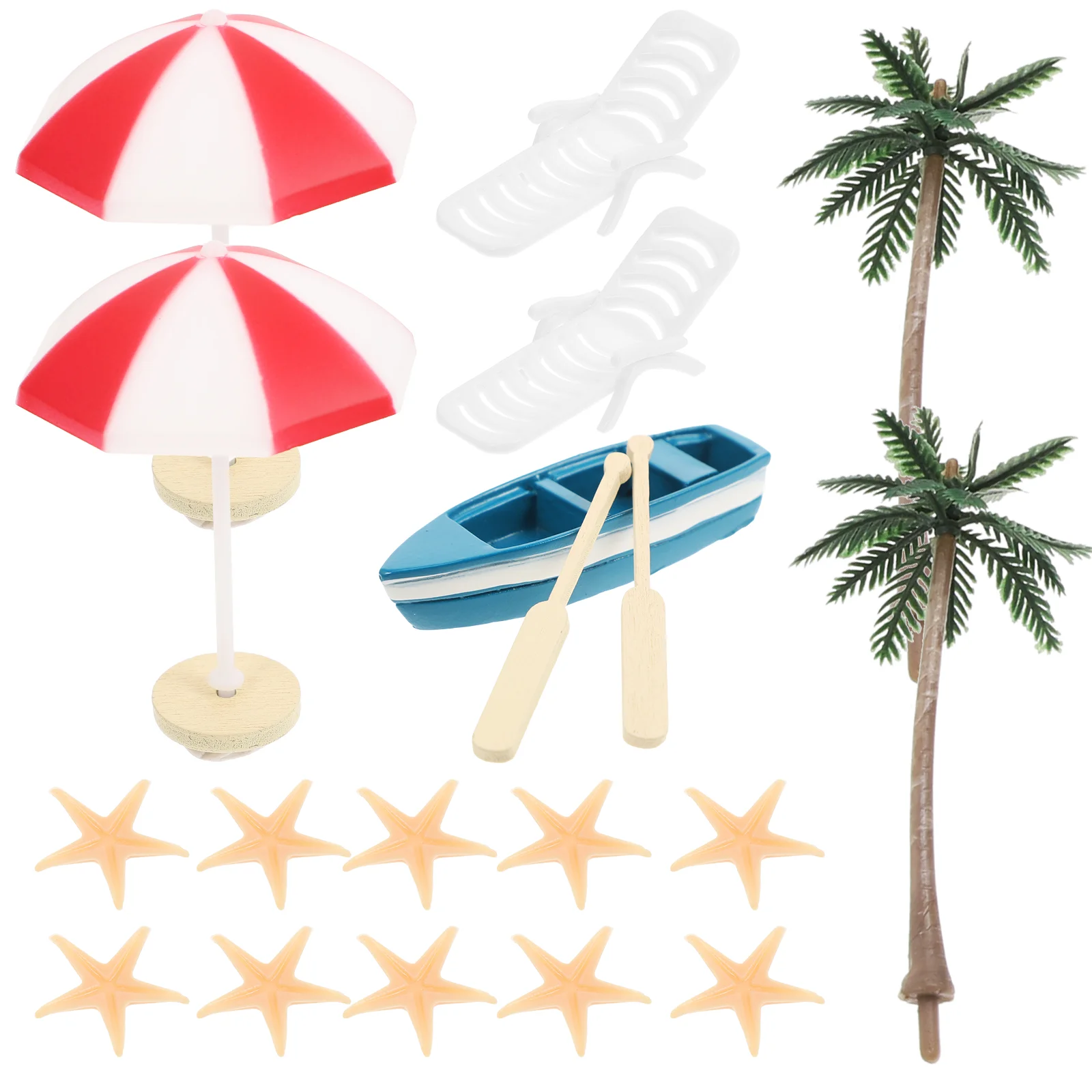 17 Pcs Beach Mini Decoration Tiny Boat Crafts Miniature Synthetic Resin Seaside Ornament
17 Pcs Beach Mini Decoration Tiny Boat Crafts Miniature Synthetic Resin Seaside Ornament