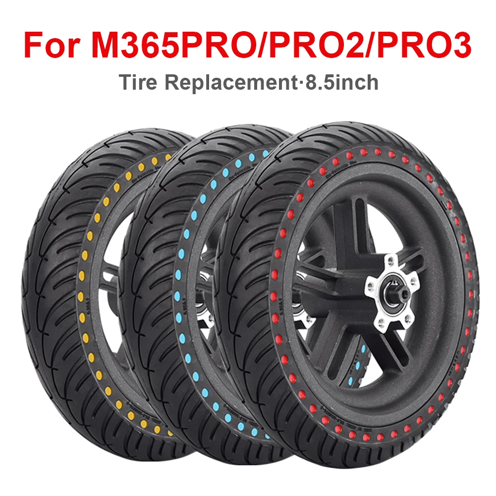 Durable Rubber Tire 8.5inch Tire Replacement Front/Rear Wheels Aluminum Hub for Xiaomi Mijia M365/Pro2/Pro3 Electric Scooter
Durable Rubber Tire 8.5inch Tire Replacement Front/Rear Wheels Aluminum Hub for Xiaomi Mijia M365/Pro2/Pro3 Electric Scooter