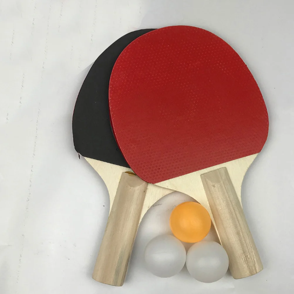 Rubber Faced Table Tennis Racket Beginner Training Ping-pong Board Table Tennis Racket Set
Rubber Faced Table Tennis Racket Beginner Training Ping-pong Board Table Tennis Racket Set