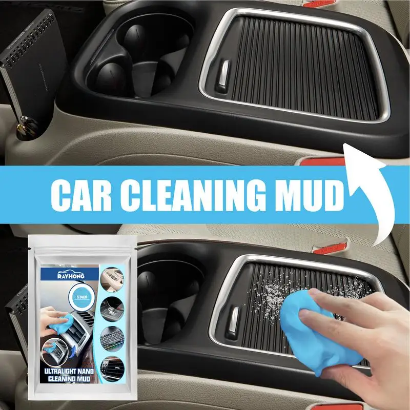 

Car Cleaning Gel Slime Multifunction Auto Air Vent Outlet Cleaning Dashboard Laptop Magic Cleaning Tool Car Dust Mud Remover