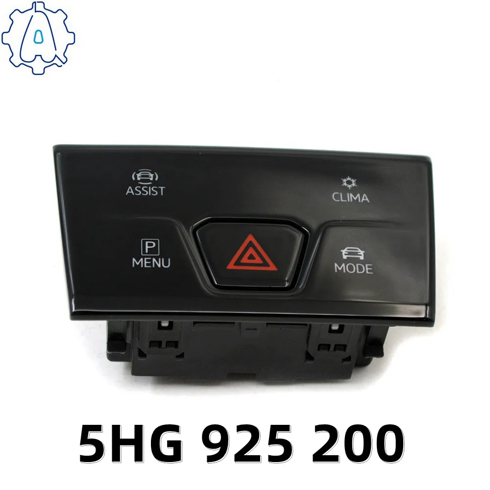 Многофункциональный кнопочный переключатель фар с двойной вспышкой и режимом привода для VW Golf MK8 5HG 925 200 5HG 925200
Многофункциональный кнопочный переключатель фар с двойной вспышкой и режимом привода для VW Golf MK8 5HG 925 200 5HG 925200