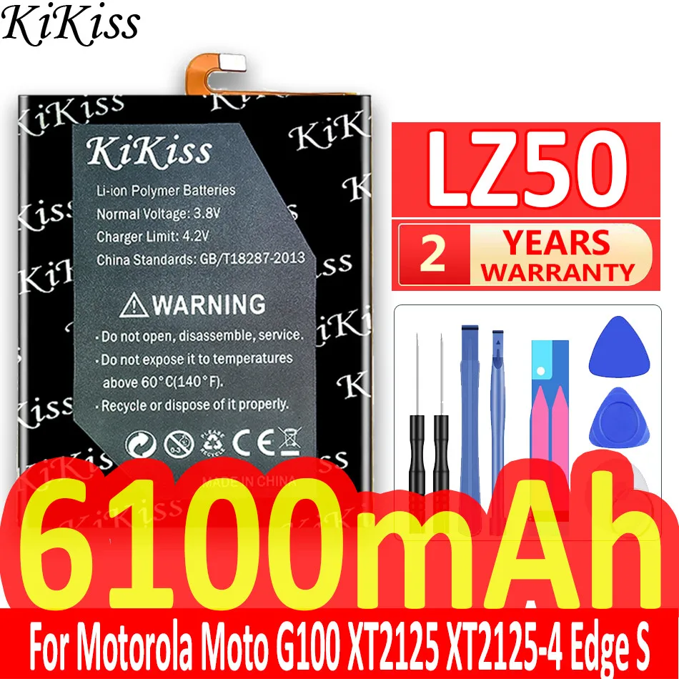 KiKiss для Motorola запасная батарея LZ50 для Motorola One 5G Plus/G100/Edge S Lz 50, новый аккумулятор
KiKiss для Motorola запасная батарея LZ50 для Motorola One 5G Plus/G100/Edge S Lz 50, новый аккумулятор
