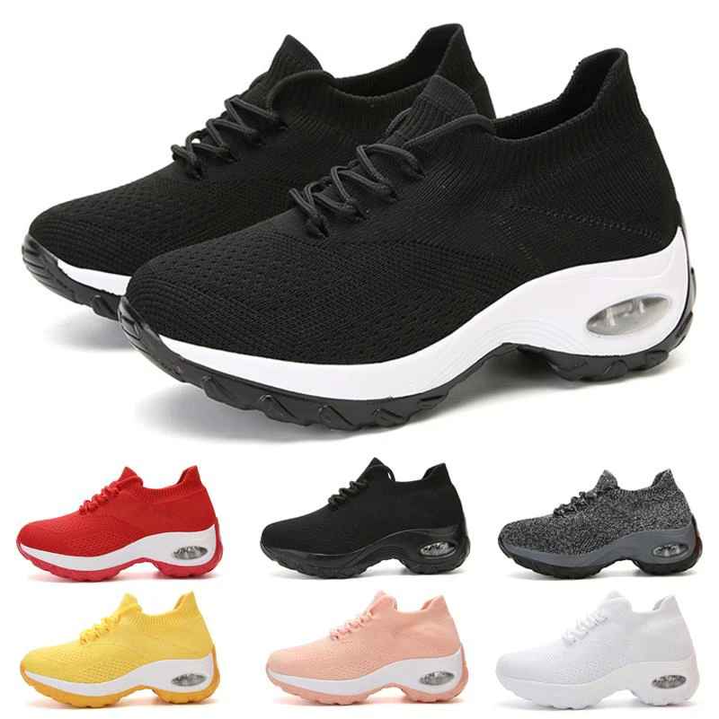Women Running Shoes Breathable Slip-on Cushioning Outdoor Sports Shoes Walking Sneakers Tennis Height Increasing Ladies Shoes
Women Running Shoes Breathable Slip-on Cushioning Outdoor Sports Shoes Walking Sneakers Tennis Height Increasing Ladies Shoes