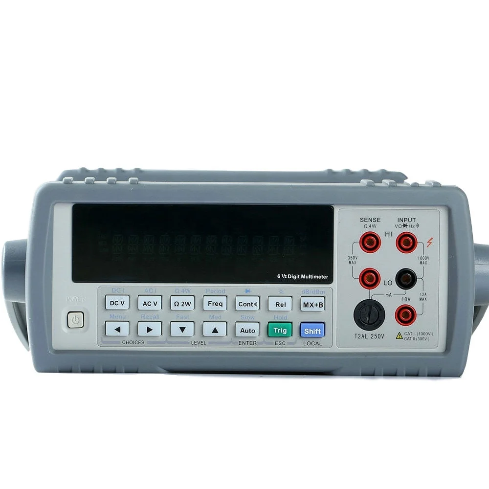 6 1/2 bench-type digital multimeter with true RMS and RS232, Same to 8846A bench multimeter, 1200000 bench multimeter
6 1/2 bench-type digital multimeter with true RMS and RS232, Same to 8846A bench multimeter, 1200000 bench multimeter