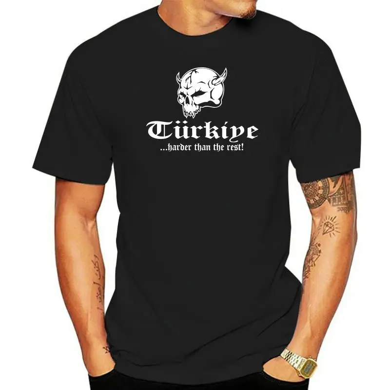 2022 Fashion O-Neck Men T-shirt T-Shirt Turkey (Turkiye) Harder Than The Rest Country Shirt
2022 Fashion O-Neck Men T-shirt T-Shirt Turkey (Turkiye) Harder Than The Rest Country Shirt