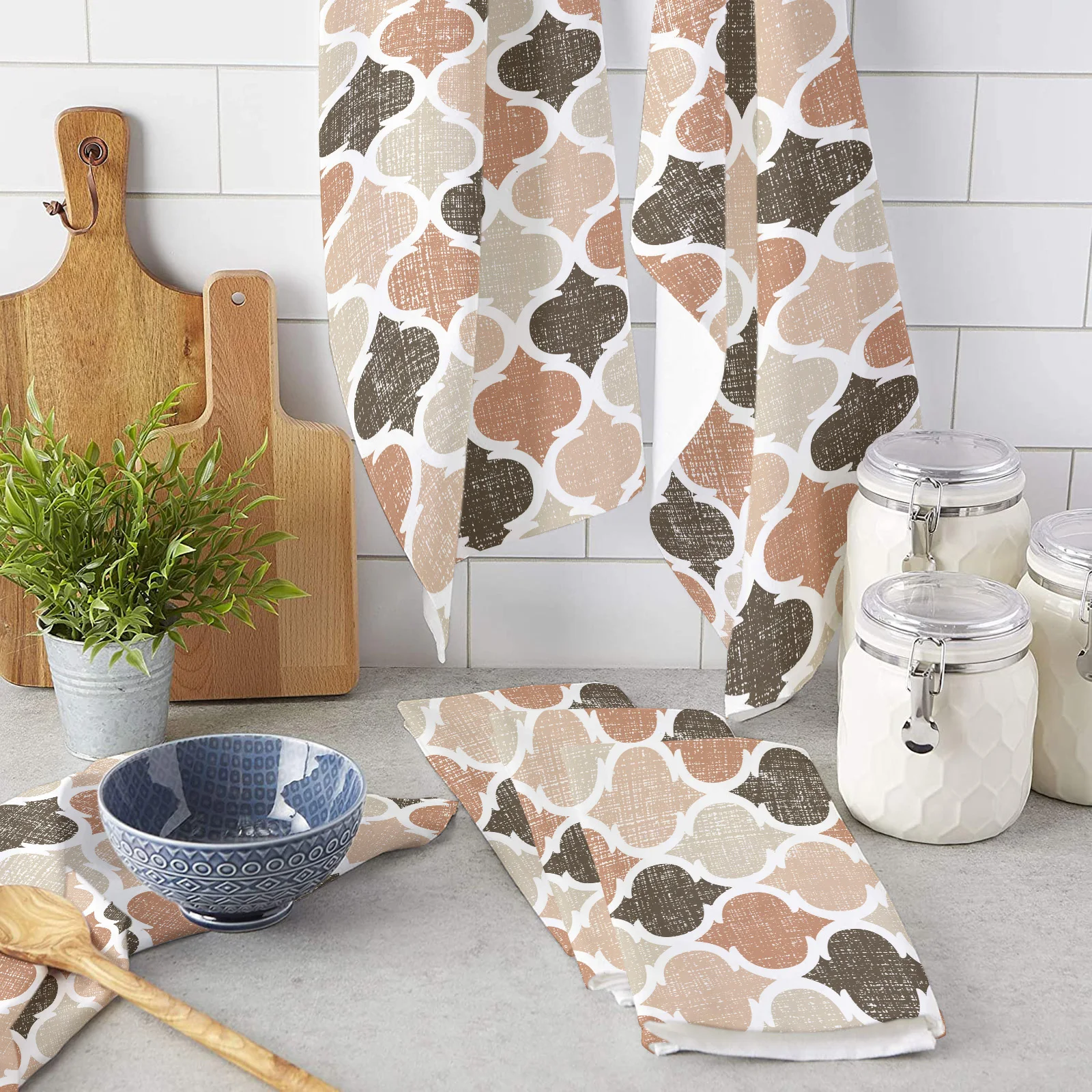 Геометрическое коричневое винтажное марокканское кухонное полотенце из микрофибры, кухонная утварь, столовая посуда, кухонная утварь
Геометрическое коричневое винтажное марокканское кухонное полотенце из микрофибры, кухонная утварь, столовая посуда, кухонная утварь