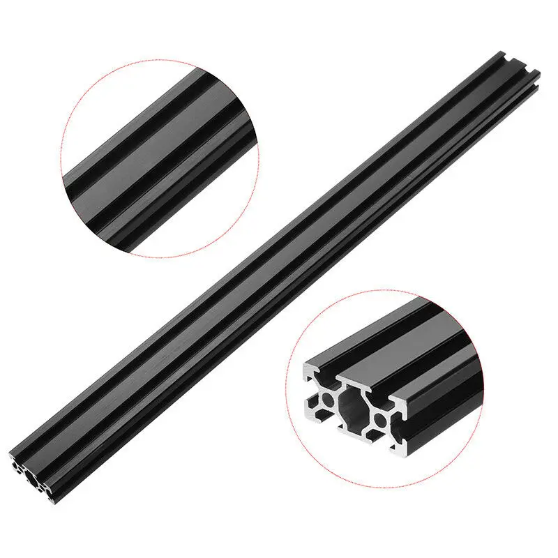 400mm CNC 3D Printer Parts Aluminum Profile Extrusion 2040 European Standard Anodized Rail Linear Frame Black Customizable
400mm CNC 3D Printer Parts Aluminum Profile Extrusion 2040 European Standard Anodized Rail Linear Frame Black Customizable