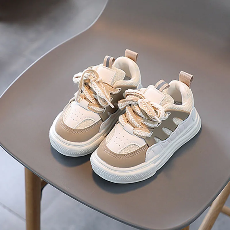 Spring Children Sneakers Baby Soft Anti-slip Walking Shoe Boys Breathable Mesh Upper Running Shoes Girls Fashion Clunky Sneakers
Spring Children Sneakers Baby Soft Anti-slip Walking Shoe Boys Breathable Mesh Upper Running Shoes Girls Fashion Clunky Sneakers