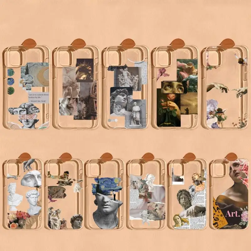Great Art Aesthetic David Mona Lisa Phone Case For iPhone 11 12 13 14 Mini Pro Max XR X XS TPU Clear Case For 8 7 6 Plus SE 2020
Great Art Aesthetic David Mona Lisa Phone Case For iPhone 11 12 13 14 Mini Pro Max XR X XS TPU Clear Case For 8 7 6 Plus SE 2020