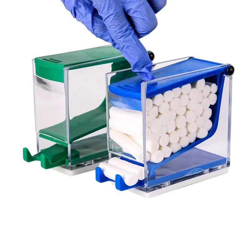 Hot Sale White Red Yellow Blue Color Dental Orthodontic Dentist Cotton Roll Dispenser Holder Press Type Box
Hot Sale White Red Yellow Blue Color Dental Orthodontic Dentist Cotton Roll Dispenser Holder Press Type Box