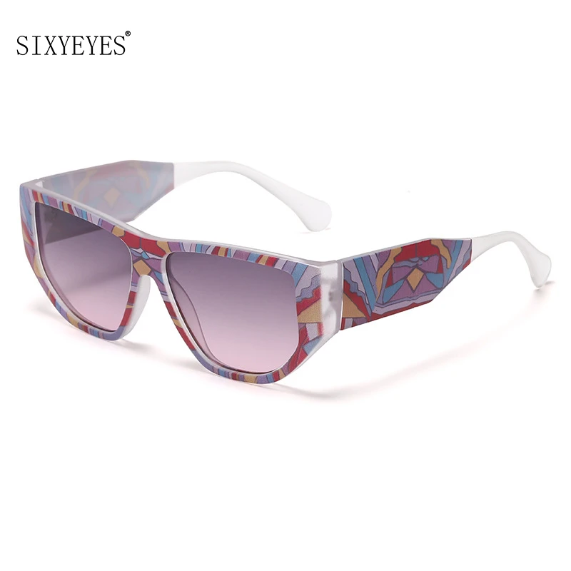Vintage Pattern Color Square Sunglasses Women Men 2022 New Trendy Sun Glasses Thick Leg Shades UV400 Protection Eyewear Gafas
Vintage Pattern Color Square Sunglasses Women Men 2022 New Trendy Sun Glasses Thick Leg Shades UV400 Protection Eyewear Gafas