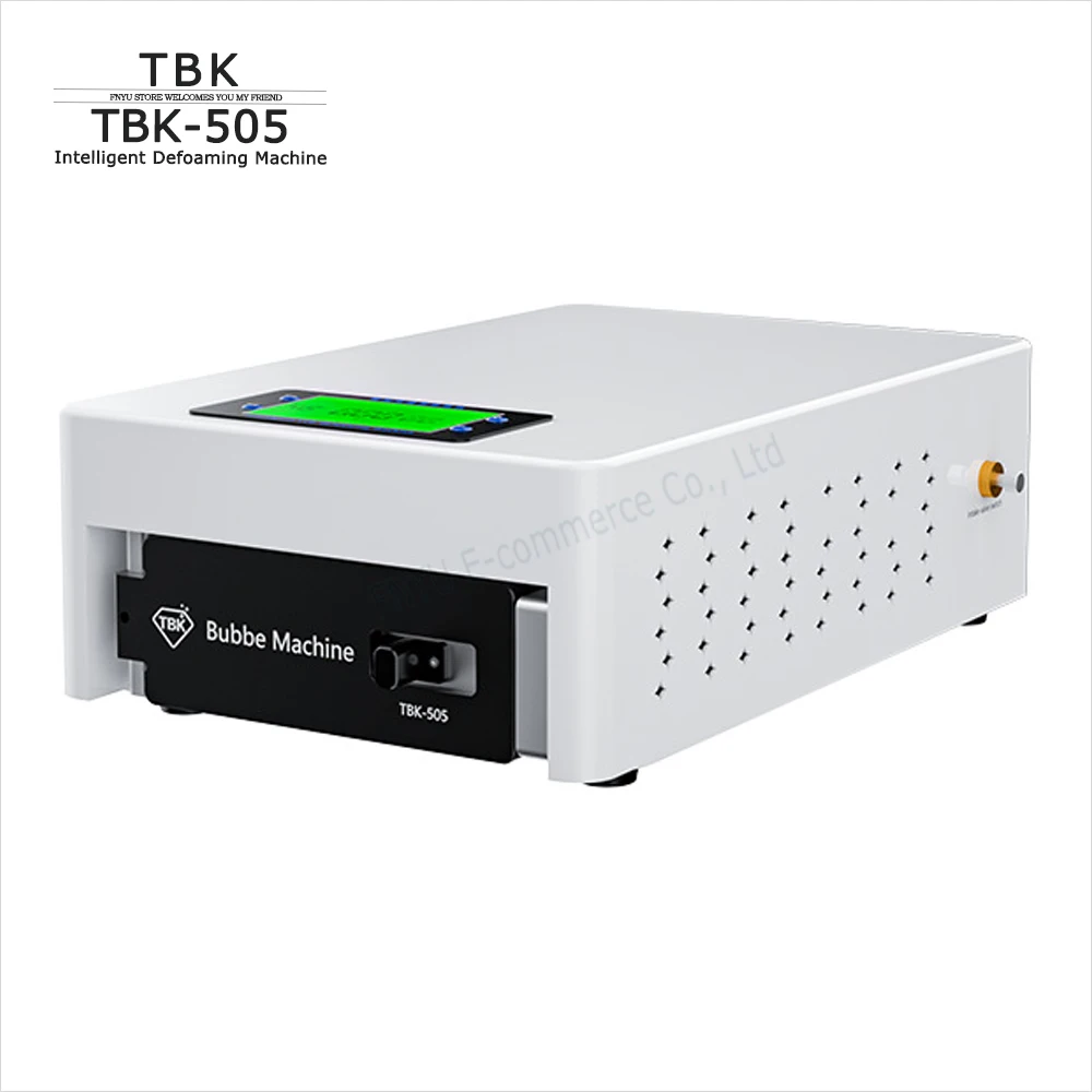 Defoaming Machine TBK-505 Mini Ntelligent Defoamer Built-in Air Pressure 7 Inches LCD Screen Repair Defoamer
Defoaming Machine TBK-505 Mini Ntelligent Defoamer Built-in Air Pressure 7 Inches LCD Screen Repair Defoamer