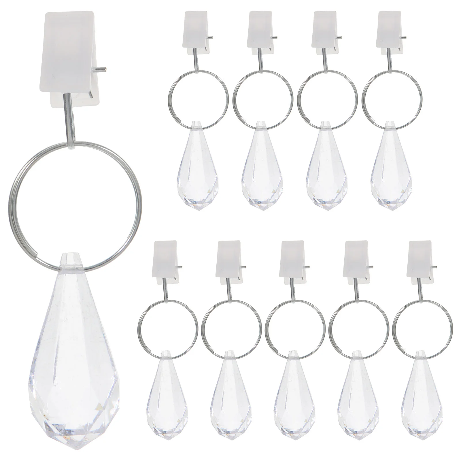 10 Pcs Shower Curtain Clip Outdoor Weights Heavy Wind White Household Window Delicate Metal Camping Tablecloth For Picnic Table
10 Pcs Shower Curtain Clip Outdoor Weights Heavy Wind White Household Window Delicate Metal Camping Tablecloth For Picnic Table