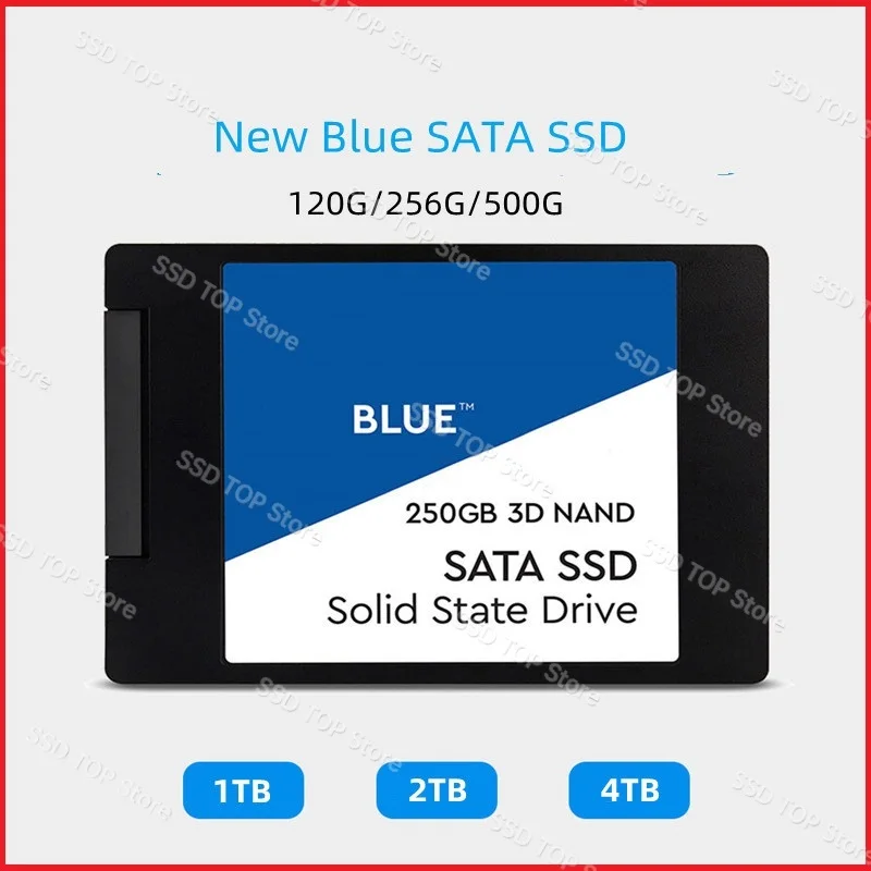 

Blue SSD 4TB Internal Solid State Disque hard disk 500GB 1TB 3D NAND SATA3 2.5" ssd sata 2tb hdd For Laptop NoteBook PC PS5