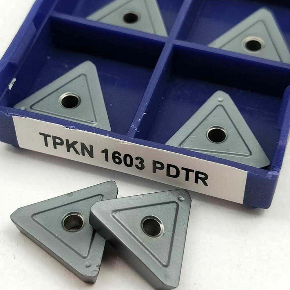 10Pcs TPKN 1603 PDTR Insert Milling Cutter Insert TPKN1603 LT30 -PVD Carbide Insert Semi-finishing Finishing Precision Grinding
10Pcs TPKN 1603 PDTR Insert Milling Cutter Insert TPKN1603 LT30 -PVD Carbide Insert Semi-finishing Finishing Precision Grinding