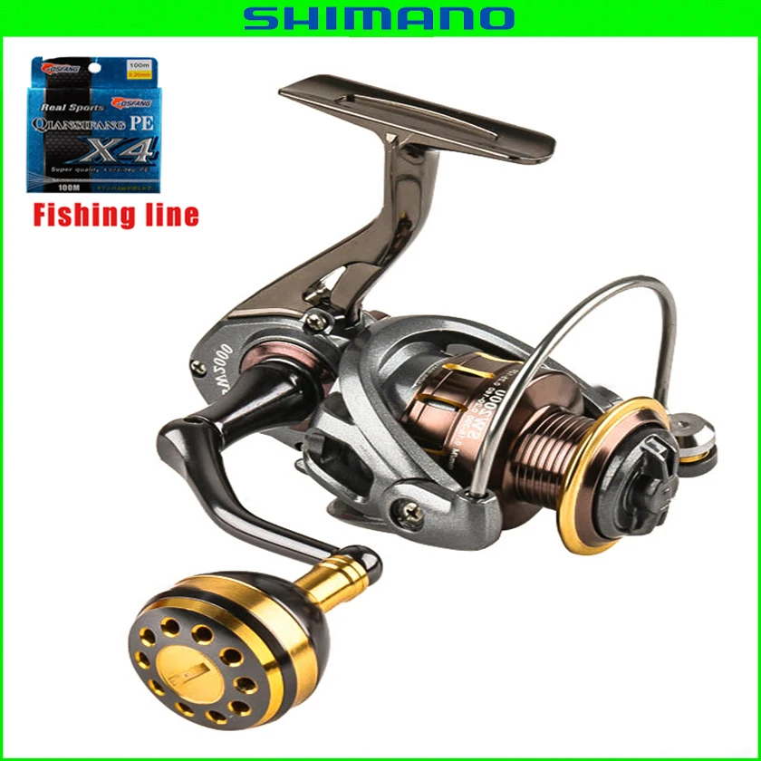 Полностью Металлическая Рыболовная катушка SHIMANO с максимальным сопротивлением 23 кг, подходит для длительного использования в морской воде
Полностью Металлическая Рыболовная катушка SHIMANO с максимальным сопротивлением 23 кг, подходит для длительного использования в морской воде