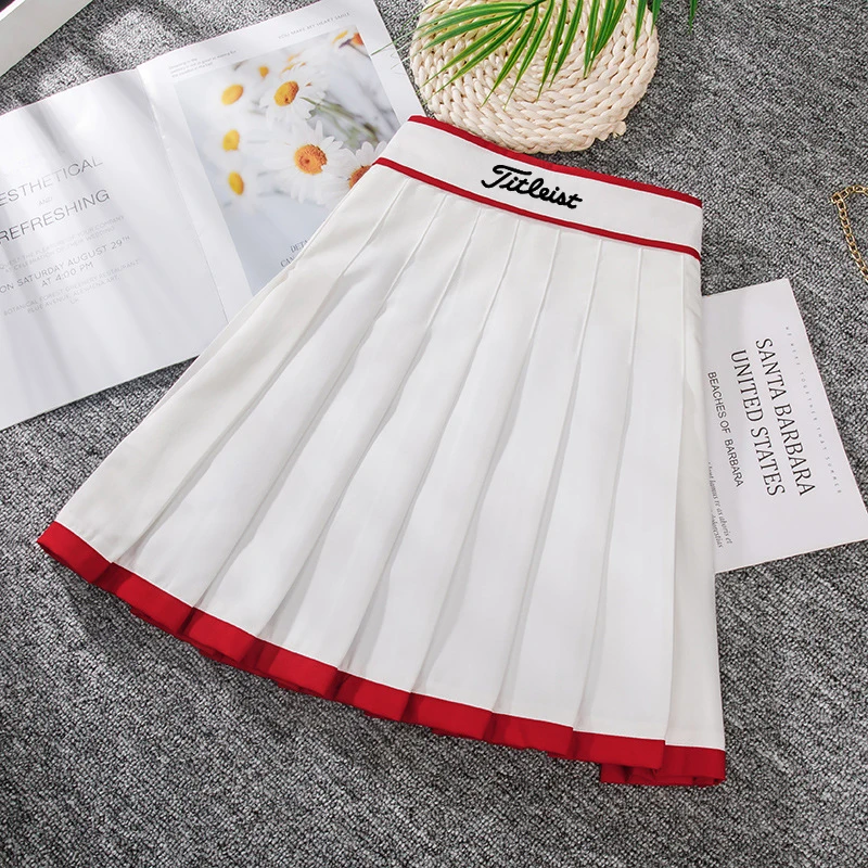 High Quality New Golf Skirt Spring Summer New Ladies Golf Short Pleated Skirt Fashion Sports Tennis Skirt Golf Clothing
High Quality New Golf Skirt Spring Summer New Ladies Golf Short Pleated Skirt Fashion Sports Tennis Skirt Golf Clothing
