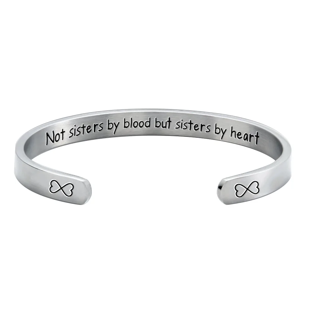 2022 Stainless Steel Bracelet Adjustable Bracelet Family Holiday Gift Women's Jewelry Sisters Women Bracelet
2022 Stainless Steel Bracelet Adjustable Bracelet Family Holiday Gift Women's Jewelry Sisters Women Bracelet